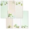 12-Pack Succulent Magnetic Notepads for Refrigerator for Grocery Shopping Lists, To Do Lists, Appointment Reminders, Daily Task Organization, Full Magnetic Back for Locker, Filing Cabinet (3.5x9 in)